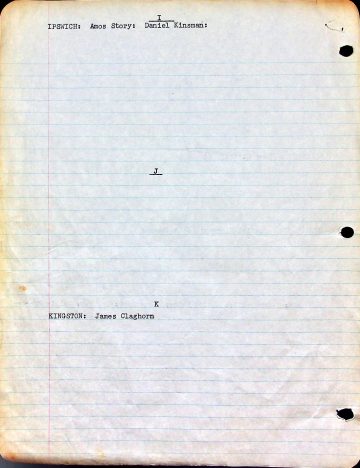 Settlers' origins in Massachusetts 1